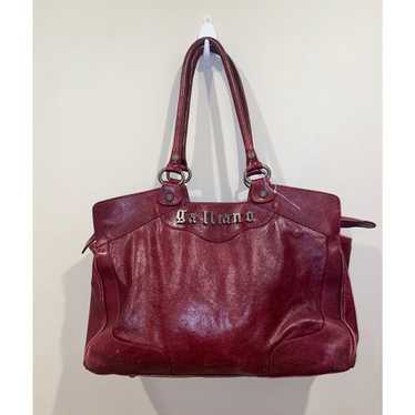 バッグ galliano Vintage John Galliano Bag Genuine Leather Bag Y2K Authentic