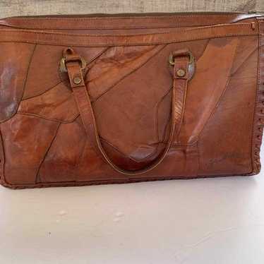日本製 IBIZA Patchwork Leather Hand Bag 日本製 IBIZA Patchwork Leather Hand Bag｜Yahoo!フリマ（旧