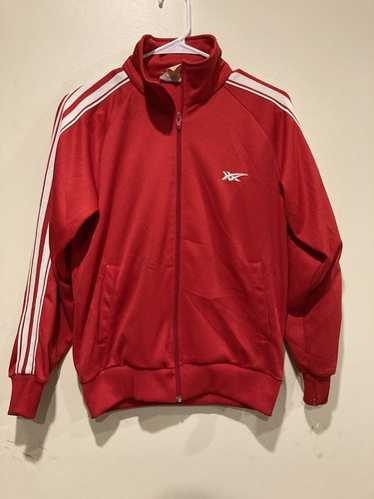 トップス 90s- asics track jacket jersey y2k used 90's Vintage Asics cool rave/track jacket in navy and white