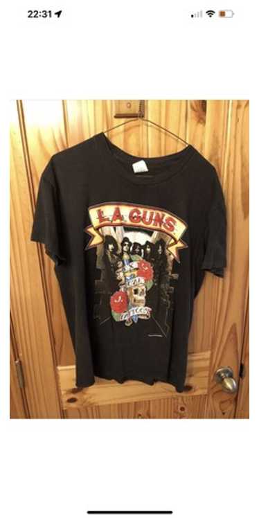 LA GUNS ヴィンテージTシャツ LA GUNS ヴィンテージ 1991 フランス製 バンドTシャツの通販 by