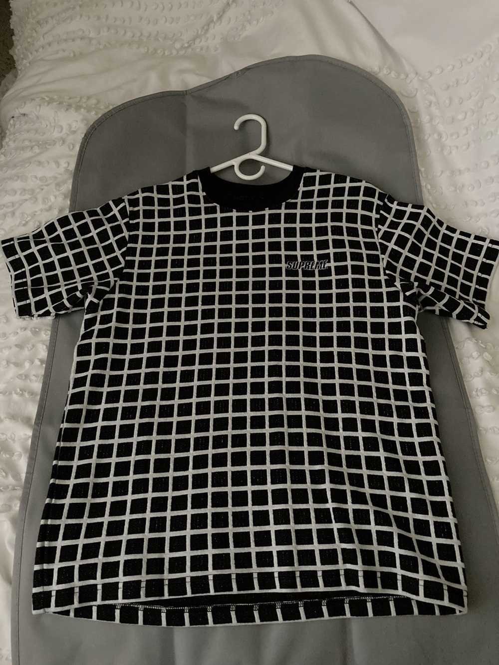 Supreme Supreme Grid Jacquard Shirt SS19 SIZE SMA… - image 1