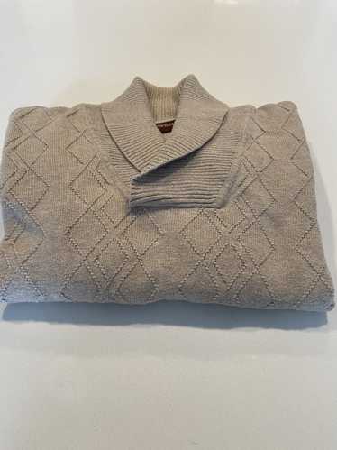Perry Ellis Perry Ellis shawl collar sweater large - image 1