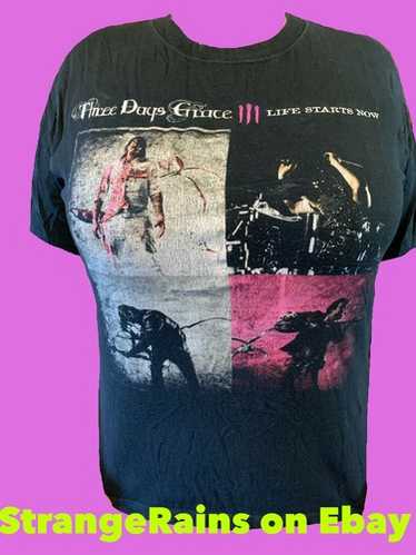 希少 バンtee three days grace Three Days Grace Band One-X Shirt | eBay
