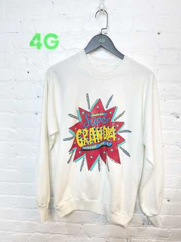 Vintage Vintage 90s SUPER GRANDPA star sweater pul