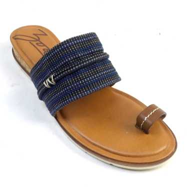 Zodiac Toe Loop Sandals Adelanto Blue Multi - image 1