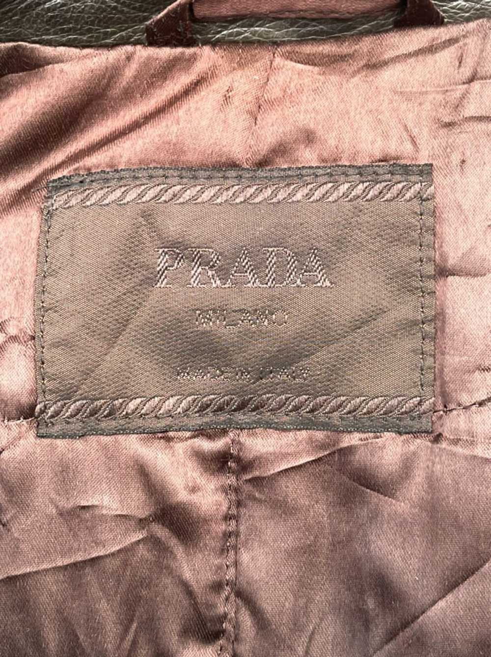 Designer × Prada × Vintage Prada Nylon Half Leath… - image 11