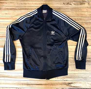 70s 80s Yugoslavia adidas track jacket 黒 Vintage Adidas 70s 80s Made In Yugoslavia Track Jacket Size