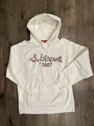 シュプリーム17fw Brush Logo Hooded Sweatshirt Supreme Brush Logo Hooded Sweatshirt (FW17) - $158