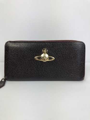 Vivienne Westwood エンボス オーブ ポーチ ネイビレザー Vivienne Westwood エンボス オーブ ポーチ ネイビレザー