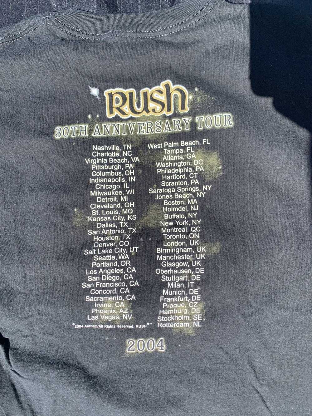 Band Tees × Rock Band × Vintage Vintage Rush RARE… - image 4