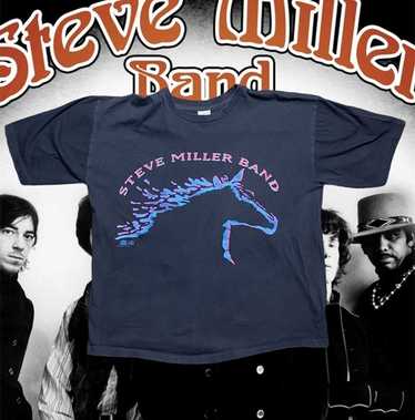 90s STEVE MILLER BAND オリジナルヴィンテージバンドT 総柄 Vintage Steve Miller Band Shirt Xl Single Stitch 90's | eBay