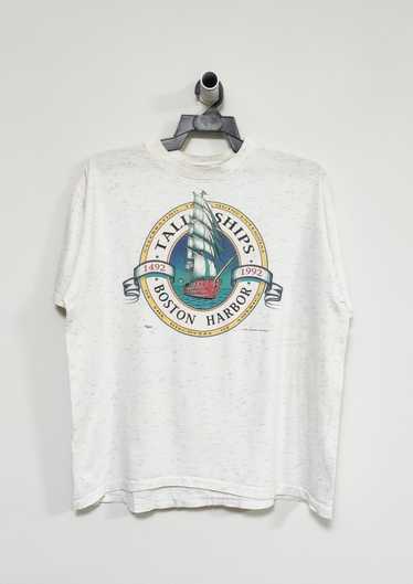 Vintage Boston Tall Ships Tshirt - Gem