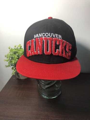 激レア90's ヴィンテージキャップ NHL バンクーバーカナックス vtg rare vancouver canucks skate logo sports specialties