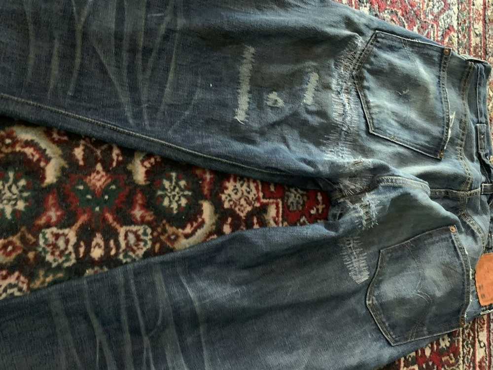 LVC Levis Vintage Clothing 501XX 1933 buckle back Selvedge Denim jeans  32x34 USA