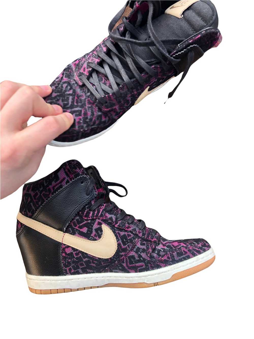 Nike RARE 2013 Nike Dunk Sky High Premium Purple … - image 11