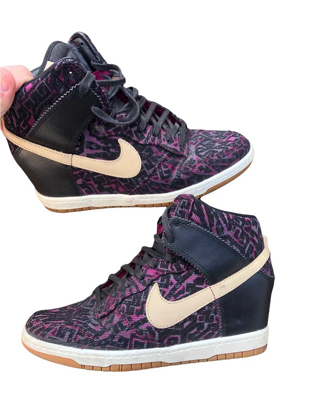 Nike RARE 2013 Nike Dunk Sky High Premium Purple … - image 7