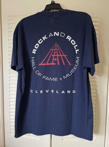 90s ROCK AND ROLL HALL OF FAME バンT USA製 90's Rock and Roll Hall of Fame/ロックンロールの殿堂
