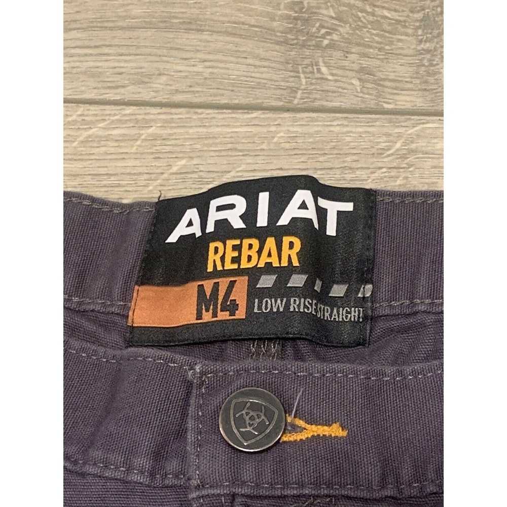 Ariat Ariat Rebar M4 Black Jeans Straight Work Pa… - image 4