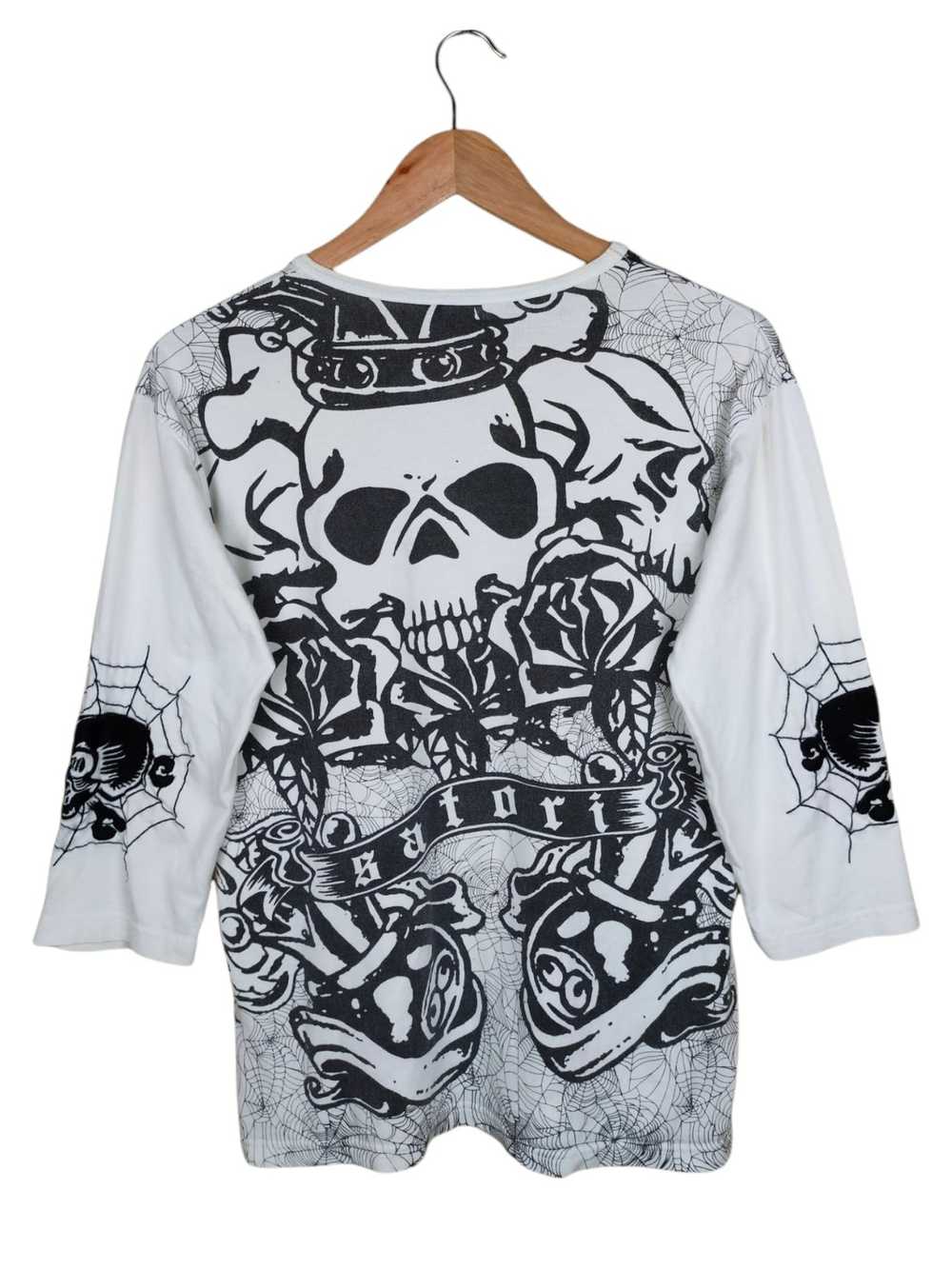 Japanese Brand × Skulls Satori Skeleton overprint… - image 3