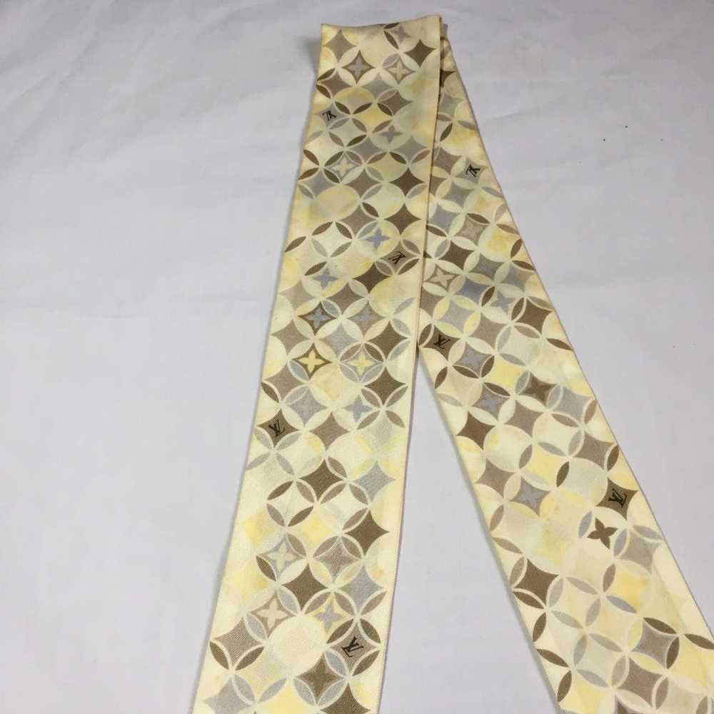 Louis Vuitton Lv chocker silk scarf - image 3