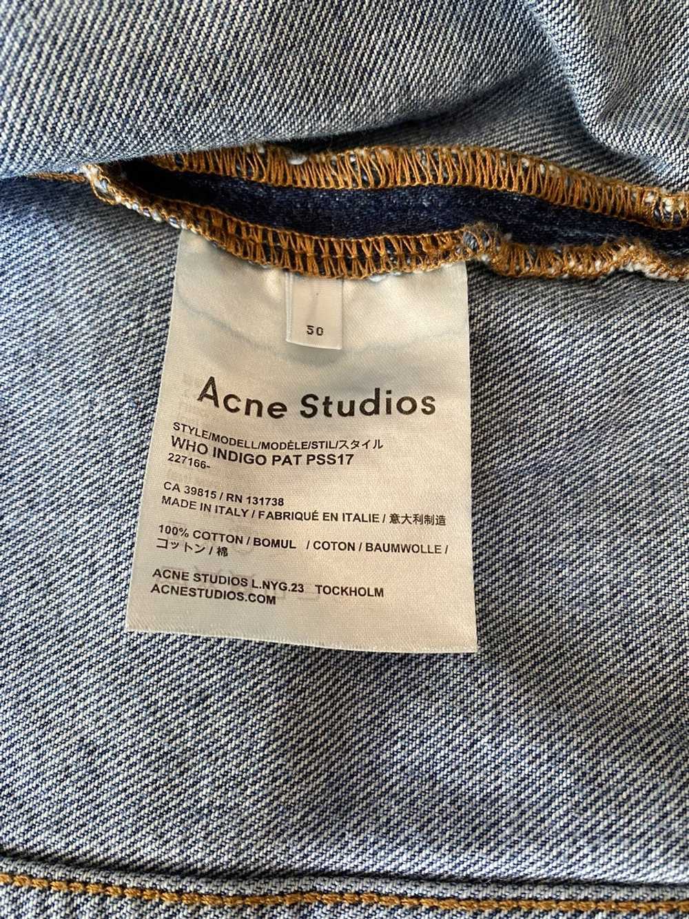 Acne Studios Acne Studios Jean Jacket - image 4