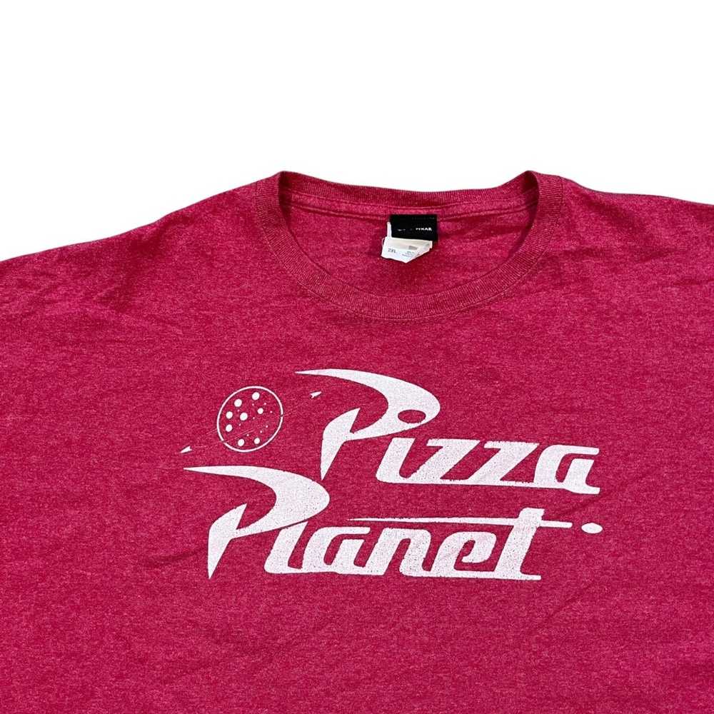 Disney × Vintage 2000s pizza planet toy story tee - image 2