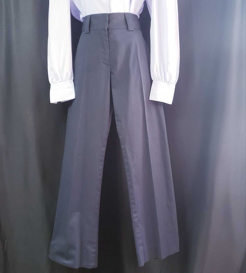 Jil Sander Navy Cropped Trousers size 38 - image 2