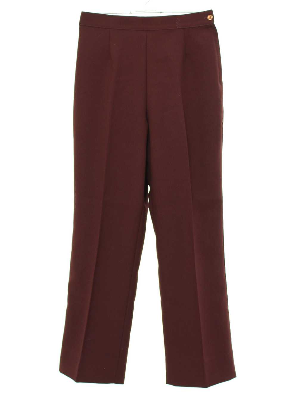 1980's Womens High Waisted Knit Pants - image 1