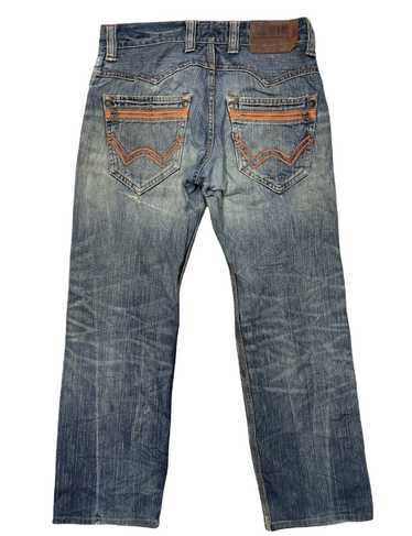 EDWIN503 ヴィンテージ Vintage EDWIN 503 Blue Trip Crazy Pocket Design Jeans Edwin