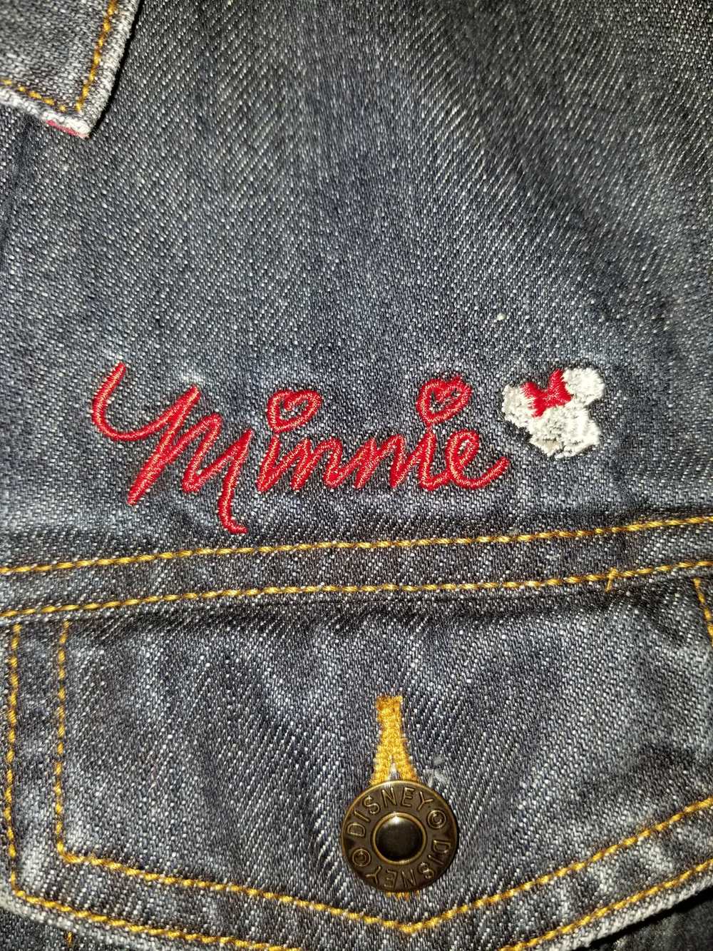 Disney Authentic Disney Parks Minnie Mouse Denim … - image 2