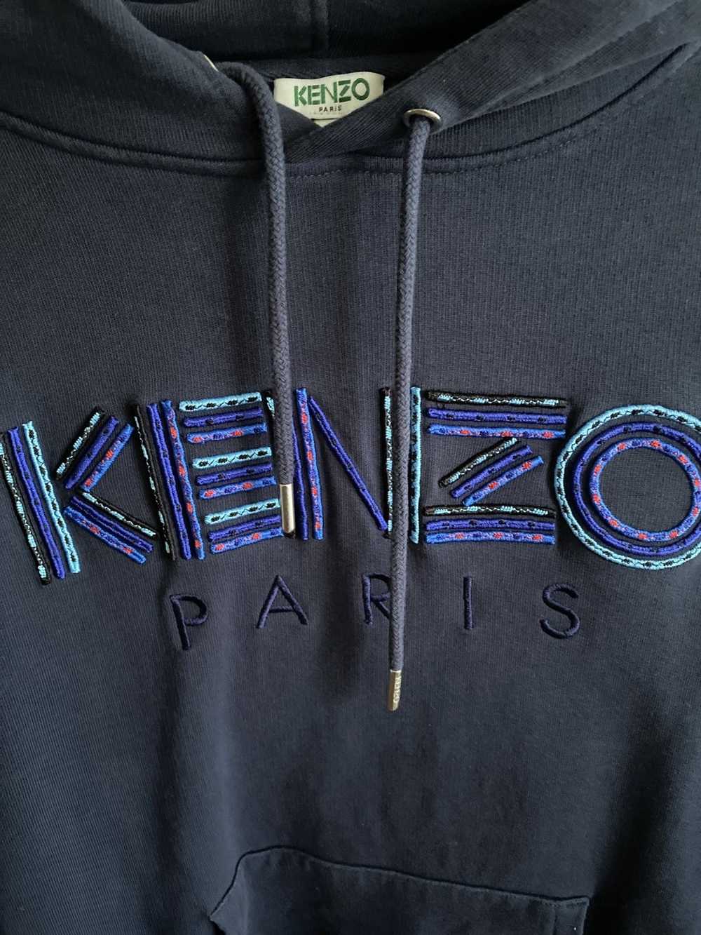 Kenzo Kenzo Paris logo hoodie - image 2