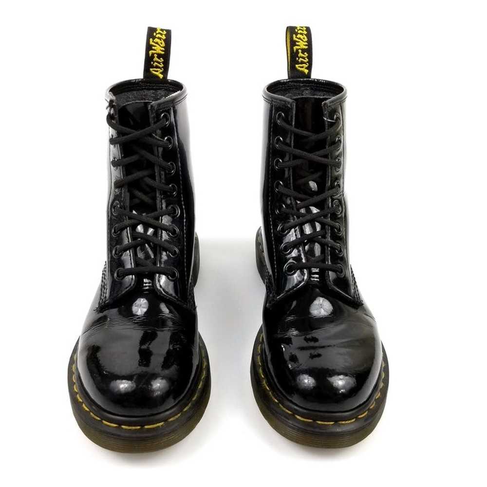 Dr. Martens Dr. Martens Black Patent Leather Lace… - image 1