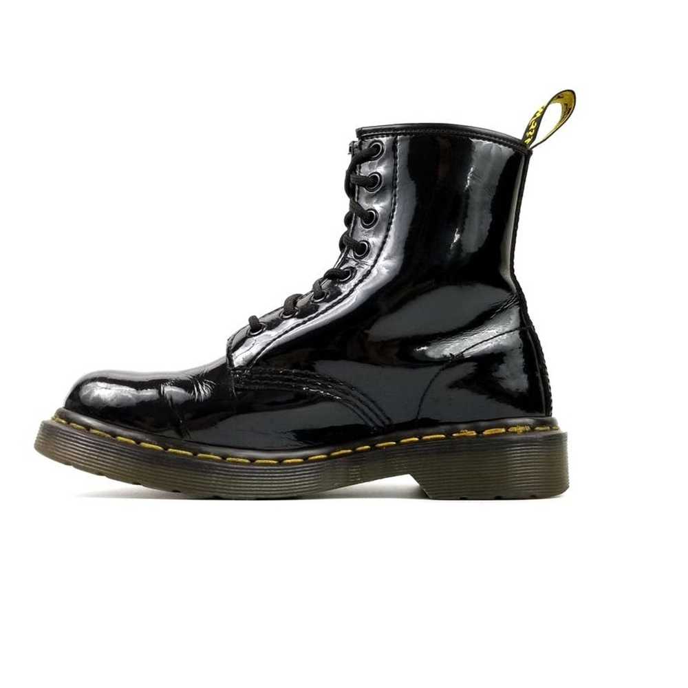 Dr. Martens Dr. Martens Black Patent Leather Lace… - image 3