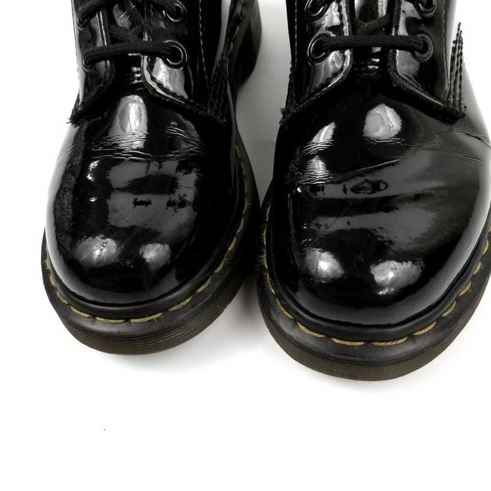 Dr. Martens Dr. Martens Black Patent Leather Lace… - image 9