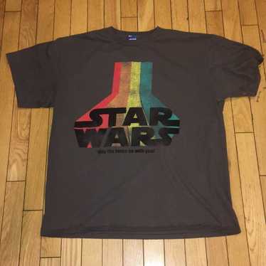 Star Wars Vintage Star Wars Tee Shirt Gray Medium