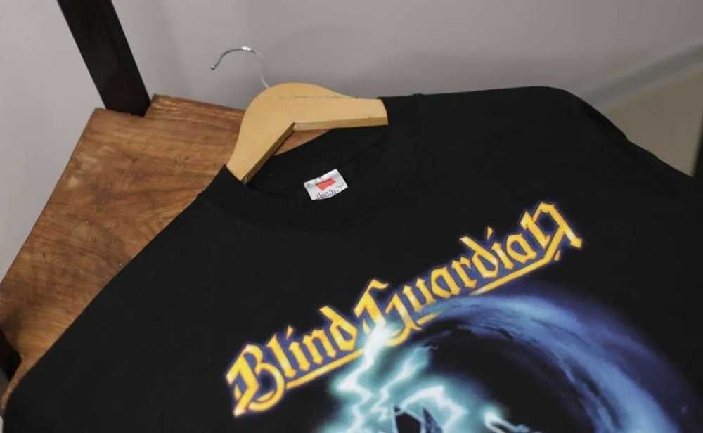 Hanes × Rock T Shirt × Vintage Blind Guardian 199… - image 5