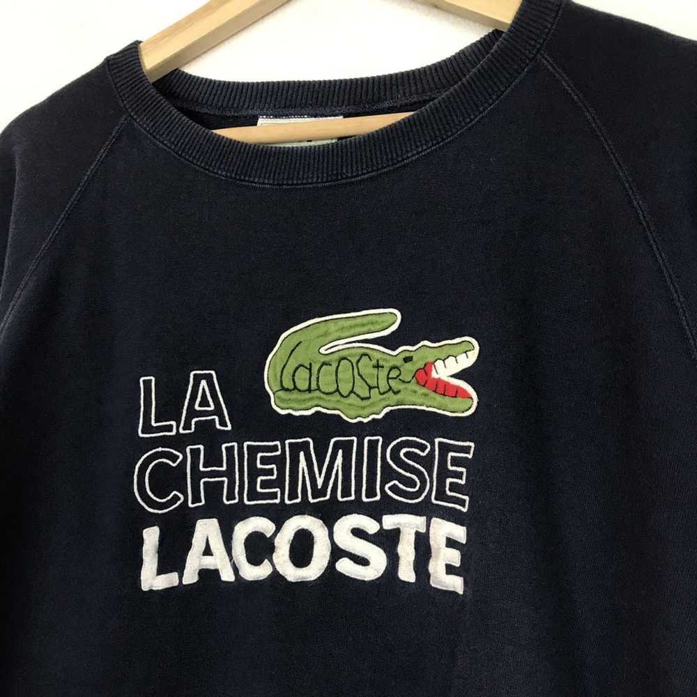 Lacoste × Vintage 💣OFFER LACOSTE LA CHEMISE Embr… - image 2