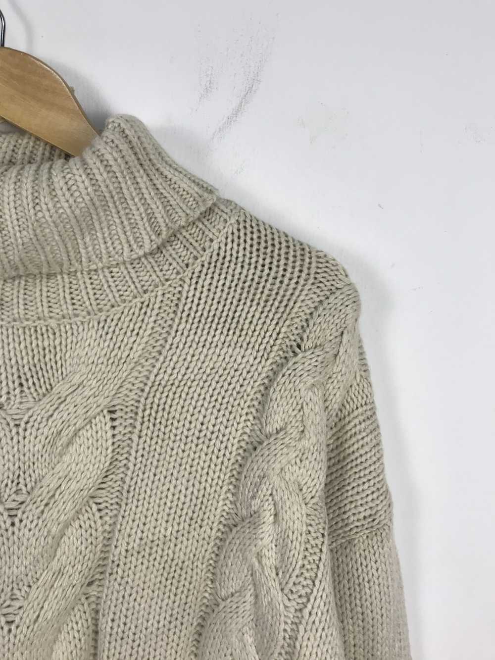 Aran Isles Knitwear × Japanese Brand Gu Turtlenec… - image 3