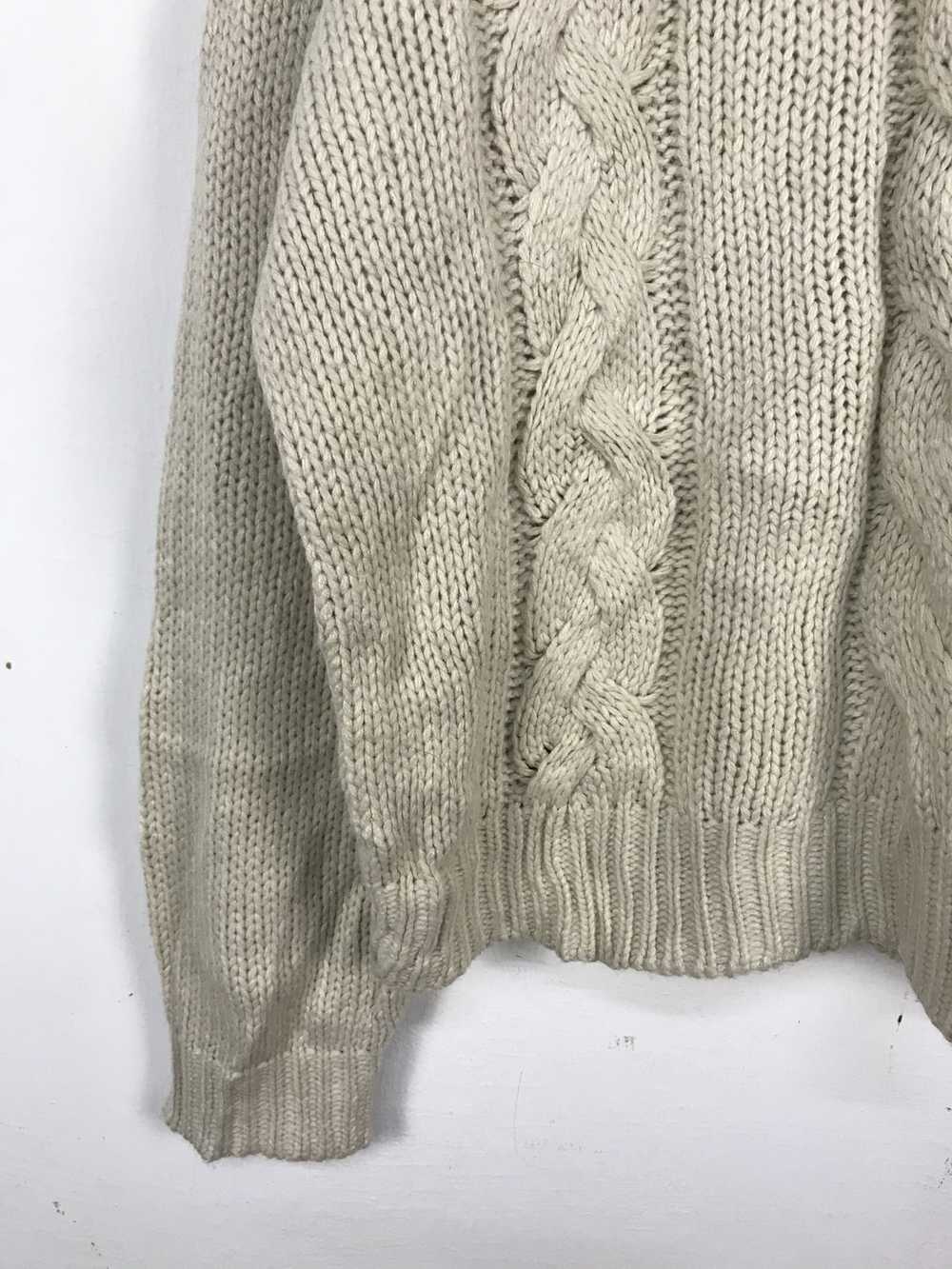 Aran Isles Knitwear × Japanese Brand Gu Turtlenec… - image 5