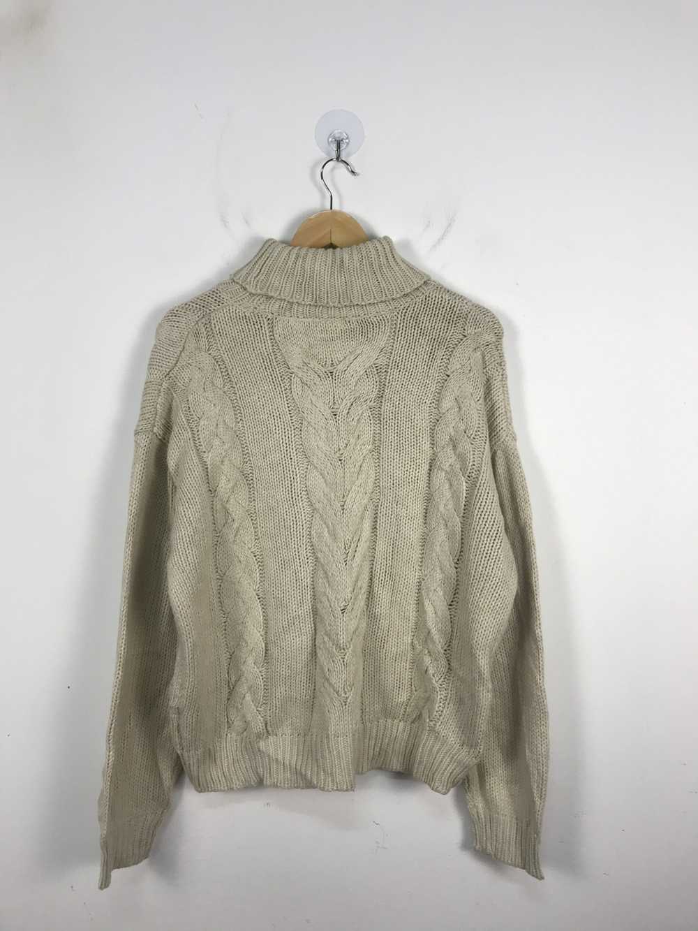 Aran Isles Knitwear × Japanese Brand Gu Turtlenec… - image 7