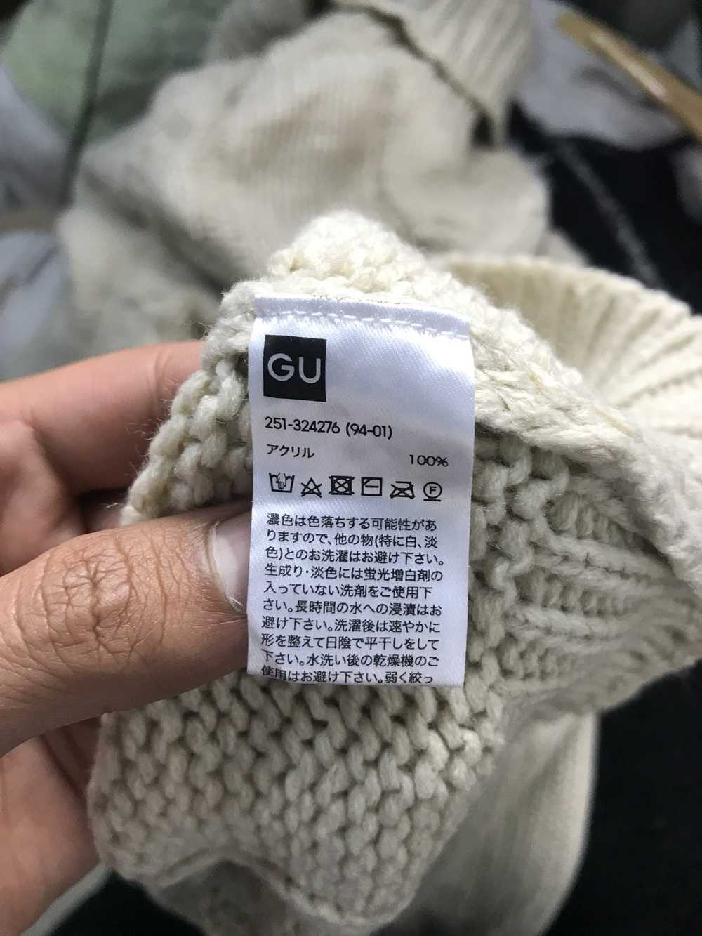 Aran Isles Knitwear × Japanese Brand Gu Turtlenec… - image 9