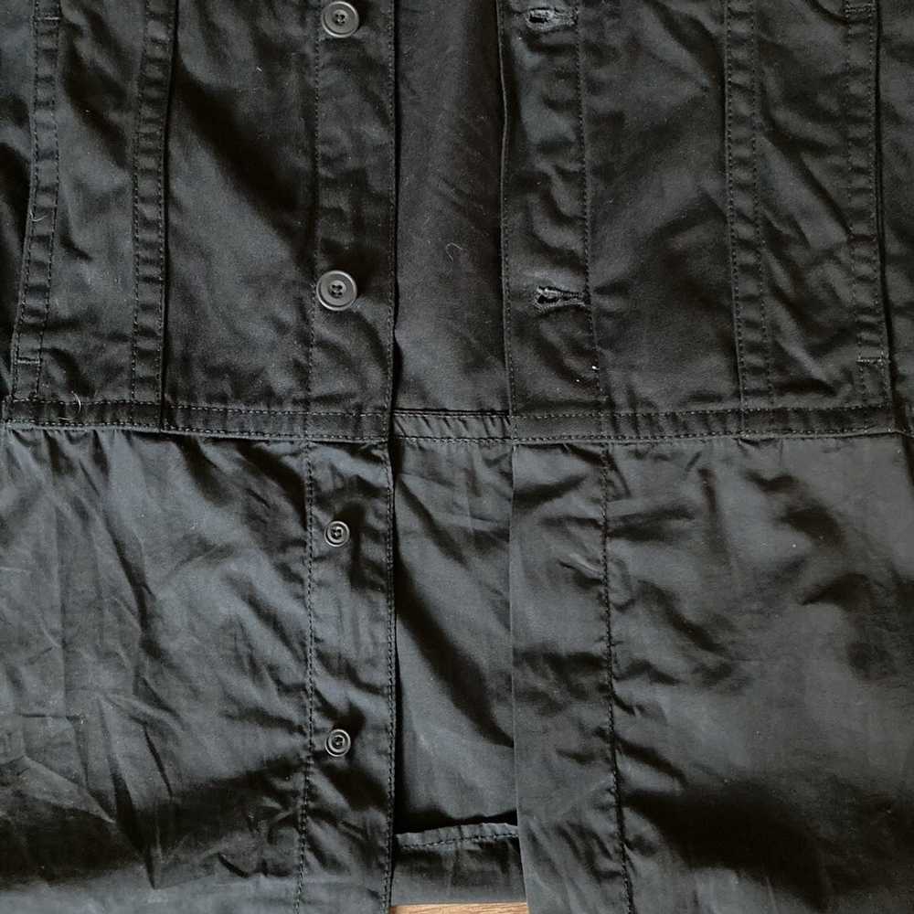 Helmut Lang Helmut Lang Black Denim Field jacket … - image 5