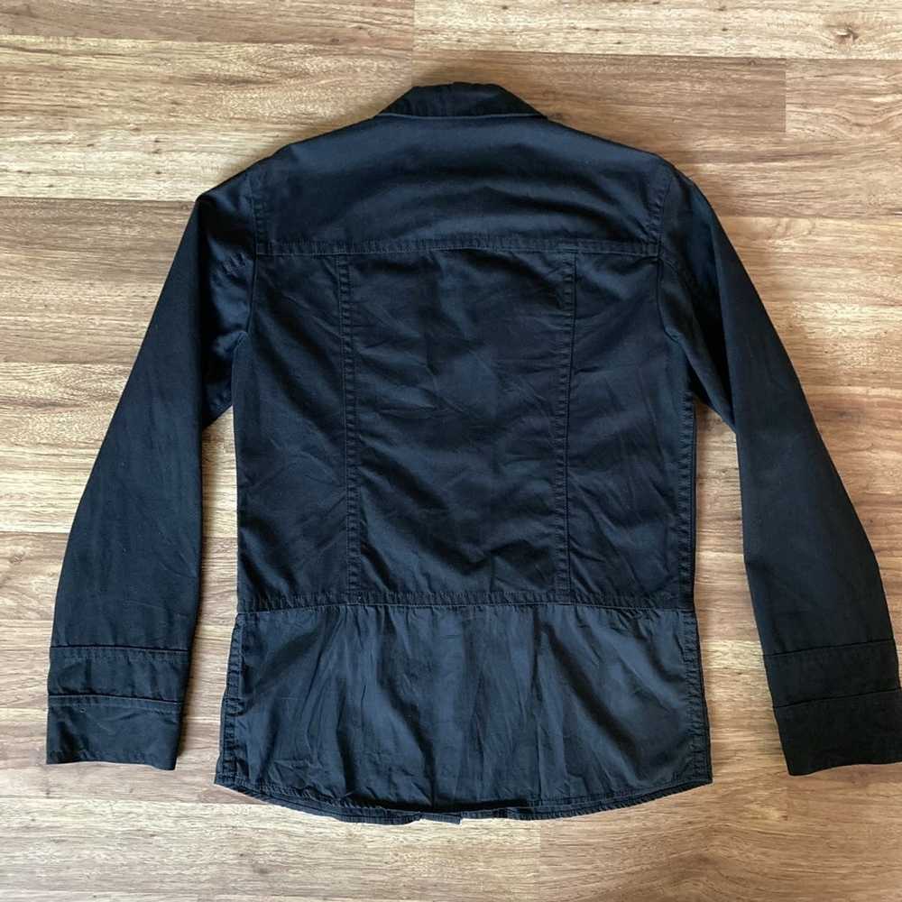 Helmut Lang Helmut Lang Black Denim Field jacket … - image 7