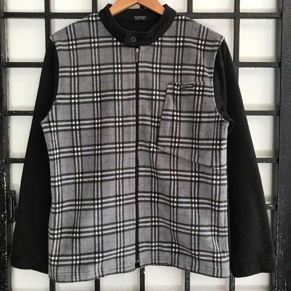 Burberry 🔥Vtg BURBERRY BLACK LABEL Nova Check Fl… - image 1