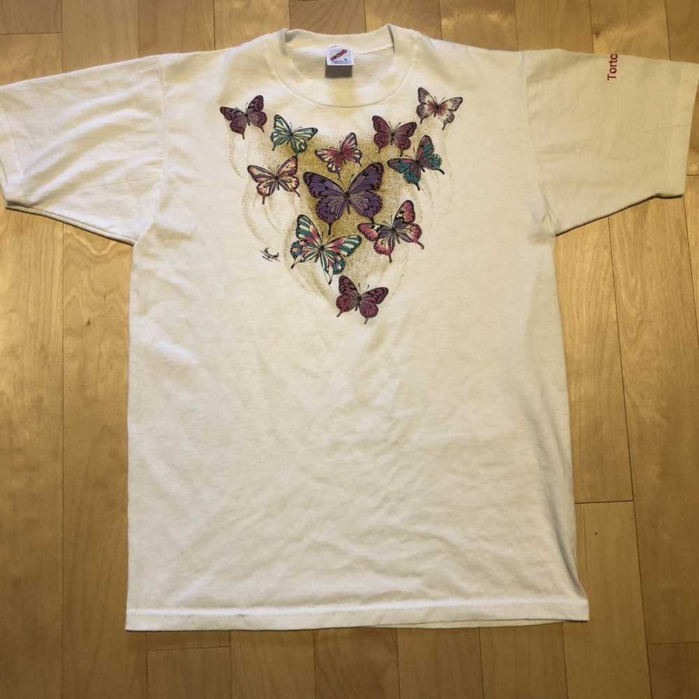 Free Nature × Vintage Vintage Nature Butterfly Tee - image 1