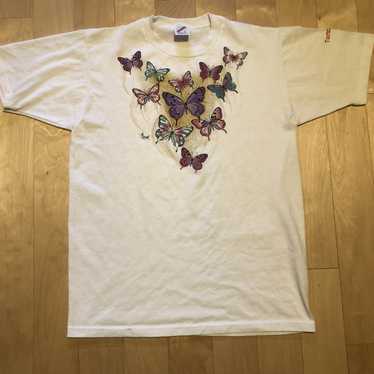 Free Nature × Vintage Vintage Nature Butterfly Tee - image 1