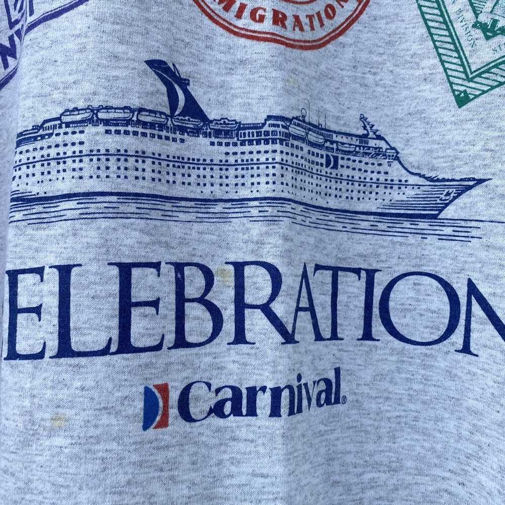 Vintage 1990’s Carnival Cruises travel shirt - image 4