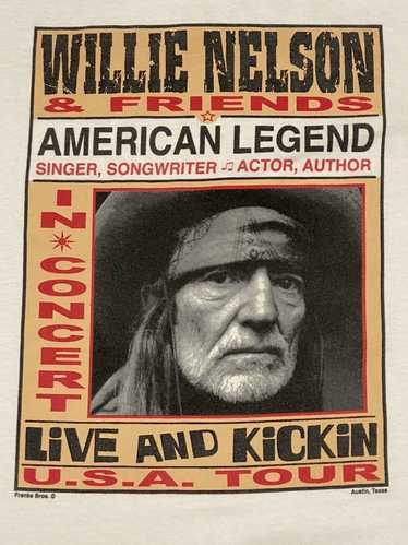 Anvil × Band Tees × Vintage 2003 Willie Nelson & F