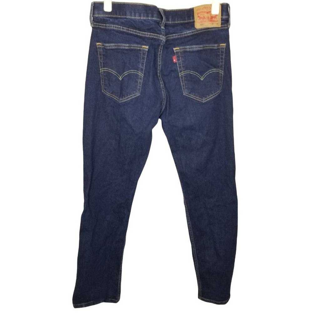 Levi's Levi's 514 Mens 34X34 Blue Dark Wash Denim… - image 7