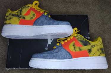 Nike Nike Air Force 1 '07 LV8 'Dark Sulphur Tie D… - image 1